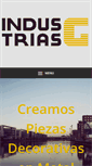 Mobile Screenshot of industriasg.com